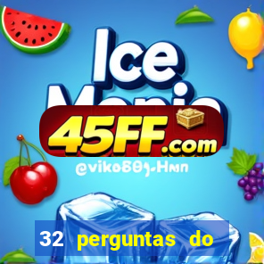 32 perguntas do livro do destino